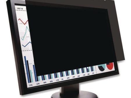 Anti-glare Reversible Privacy Screen For 24  Widescreen Flat Panel Monitor, 16:9 Aspect Ratio on Sale