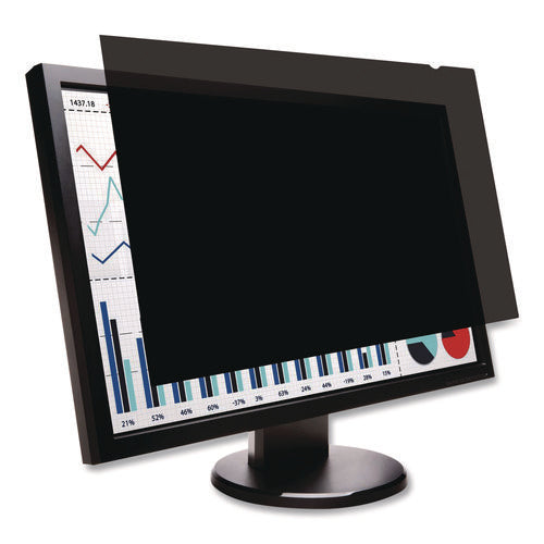 Anti-glare Reversible Privacy Screen For 24  Widescreen Flat Panel Monitor, 16:9 Aspect Ratio on Sale