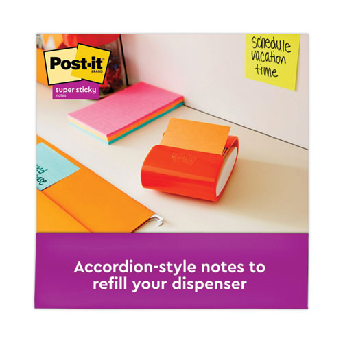 Pop-up 3 X 3 Note Refill, 3  X 3 , Energy Boost Collection Colors, 90 Sheets pad, 6 Pads pack Cheap