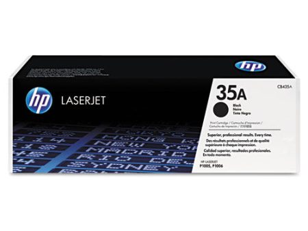 Hp 35a, (cb435a) Black Original Laserjet Toner Cartridge Fashion