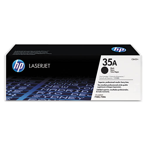 Hp 35a, (cb435a) Black Original Laserjet Toner Cartridge Fashion