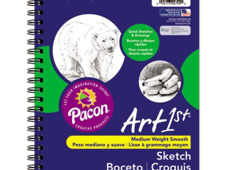 Art1st Sketch Diary, 60 Lb Text Paper Stock, Blue Cover, (70) 11 X 8.5 Sheets For Cheap