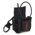 Squids 3772 Radio Holster Trap, Large, 1.5 X 2 X 5, Polyester, Black Cheap