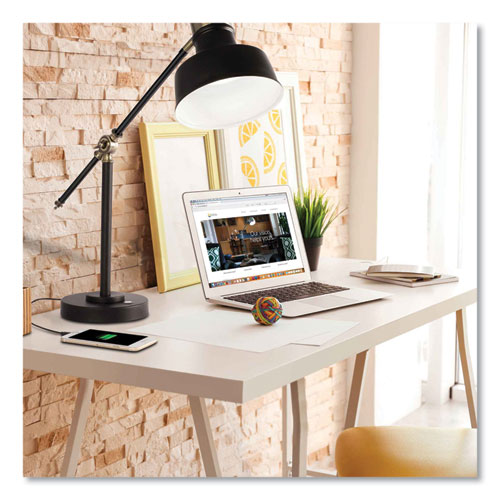 Wellness Series Balance Led Desk Lamp, 4  To 18  High, Black Online now