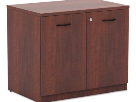 Alera Valencia Series Storage Cabinet, 34.13w X 22.78d X 29h, Medium Cherry Sale