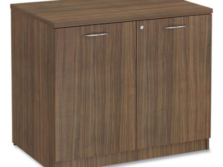 Alera Valencia Series Storage Cabinet, 34.3w X 22.78d X 29.5h, Modern Walnut Online