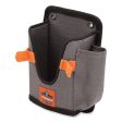 Squids 5543 Handheld Barcode Scanner Mount Holder With Fastener Straps, 2 Compartments, 3.5 X 1.5 X 6.3, Gray For Discount