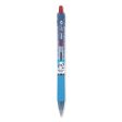 B2p Bottle-2-pen Recycled Ballpoint Pen, Retractable, Medium 1 Mm, Red Ink, Translucent Blue Barrel, Dozen Online Hot Sale