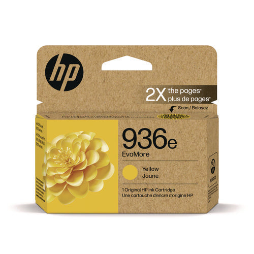 Hp 936e, (4s6v5ln) Yellow Original Ink Cartridges Online Hot Sale