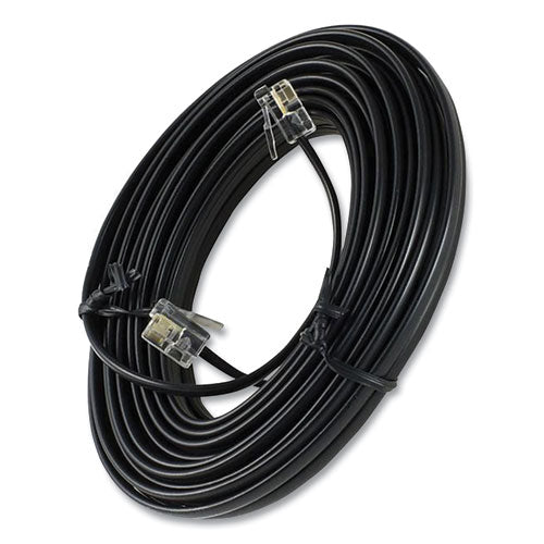 Line Cord, Plug plug, 25 Ft, Black Fashion