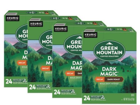 Dark Magic Decaf Extra Bold Coffee K-cups, 96 carton Sale