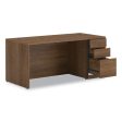 10500 Series Single Pedestal Desk, Right Pedestal: Box box file, 66  X 30  X 29.5 , Pinnacle Cheap