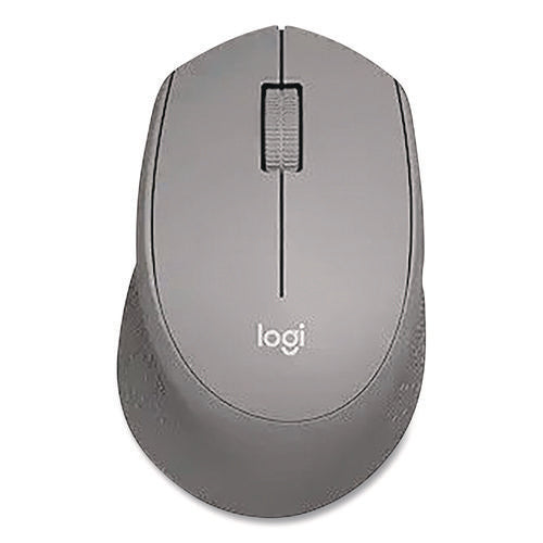 M330 Silent Plus Mouse, 2.4 Ghz Frequency 33 Ft Wireless Range, Right Hand Use, Gray Hot on Sale