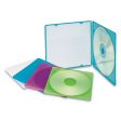 Slim Cd Case, Assorted Colors, 10 pack For Sale