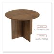 Alera Valencia Round Conference Table With Legs, 42  Diameter X 29.5h, Modern Walnut Cheap