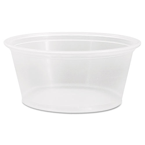 Conex Complements Portion medicine Cups, 3.25 Oz, Plastic, Clear, 125 bag, 20 Bags carton Sale