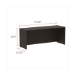 Alera Valencia Series Credenza Shell, 70.88w X 23.63d X 29.5h, Espresso Supply