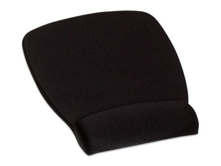 Antimicrobial Foam Mouse Pad With Wrist Rest, 8.62 X 6.75, Black Cheap