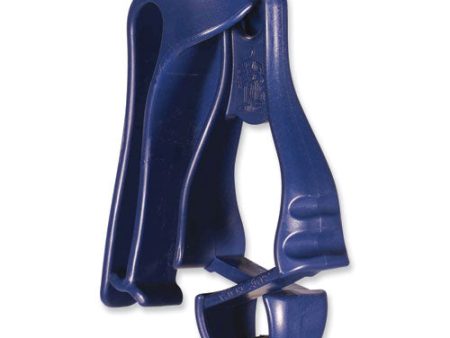 Squids 3405md Metal Detectable Belt Clip Glove Clip Holder, 1 X 1 X 6, Acetal Copolymer, Deep Blue For Sale