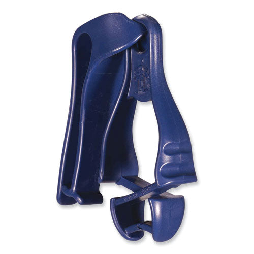 Squids 3405md Metal Detectable Belt Clip Glove Clip Holder, 1 X 1 X 6, Acetal Copolymer, Deep Blue For Sale