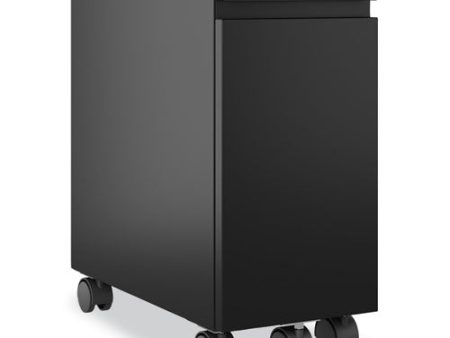 Zip Mobile Pedestal File, 1-drawer: File, Legal letter, Black, 10 X 19.88 X 21.75 Online