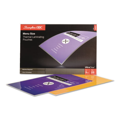 Ultraclear Thermal Laminating Pouches, 3 Mil, 11.5  X 17.5 , Gloss Clear, 25 pack For Sale