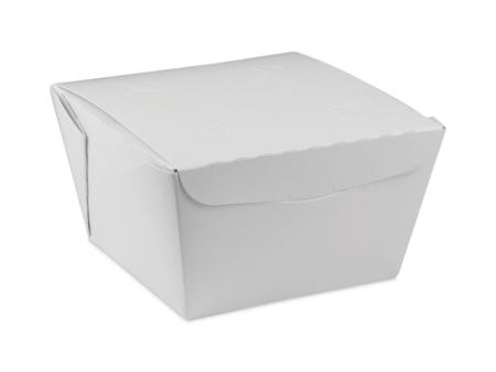 Earthchoice Onebox Paper Box, 46 Oz, 4.5 X 4.5 X 3.25, White, 200 carton Cheap