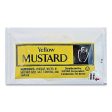 Condiment Packets, Mustard, 0.16 Oz Packet, 200 carton Online Hot Sale