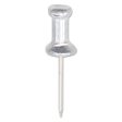 Aluminum Head Push Pins, Aluminum, Silver, 0.63 , 100 box Sale