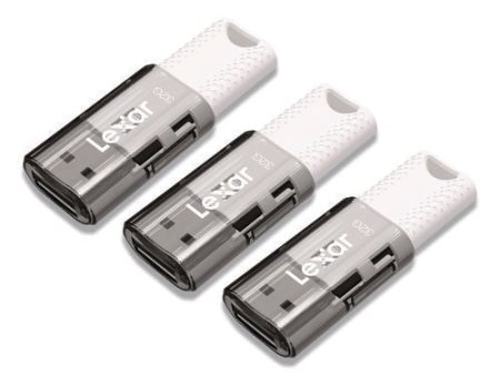 Jumpdrive S60 Usb 2.0 Flash Drive, 32 Gb, Gray white, 3 pack Discount