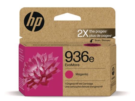 Hp 936e, (4s6v4ln) Magenta Original Ink Cartridges For Discount