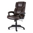 Alera Brosna Series Mid-back Task Chair, Supports Up To 250 Lb, 18.15  To 21.77  Seat Height, Brown Seat back, Brown Base Sale