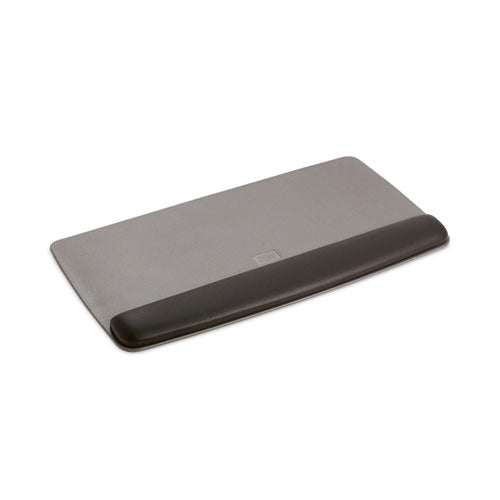 Antimicrobial Gel Keyboard Wrist Rest Platform, 19.6 X 10.6, Black gray silver Sale