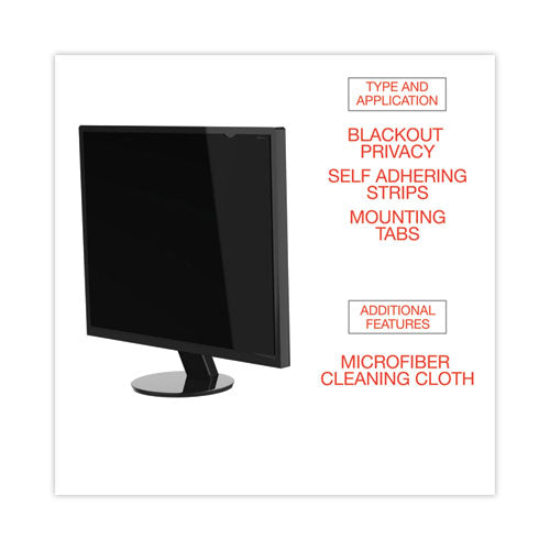 Blackout Privacy Filter For 19  Flat Panel Monitor Fashion