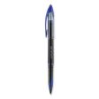 Air Porous Rollerball Pen, Stick, Medium 0.7 Mm, Blue Ink, Black blue Barrel, Dozen Hot on Sale