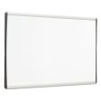 Arc Frame Cubicle Board, Magnetic Dry Erase, 14  X 11 , White Surface, Satin Aluminum Frame For Cheap