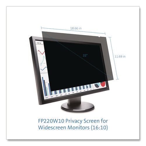 Anti-glare Reversible Privacy Screen For 22.1  Widescreen Monitor, 16:10 Aspect Ratio Online