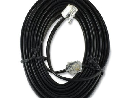 Line Cord, Plug plug, 25 Ft, Black Fashion