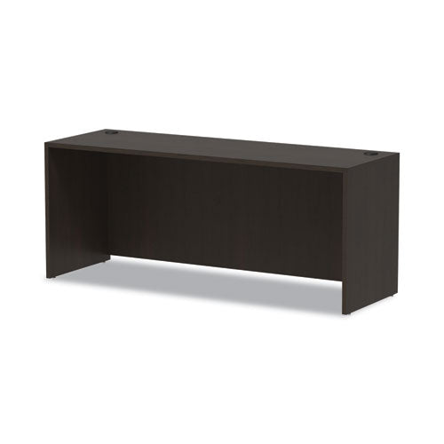 Alera Valencia Series Credenza Shell, 70.88w X 23.63d X 29.5h, Espresso Supply