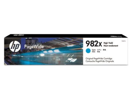 Hp 982x, (t0b27a) High-yield Cyan Original Pagewide Cartridge Hot on Sale