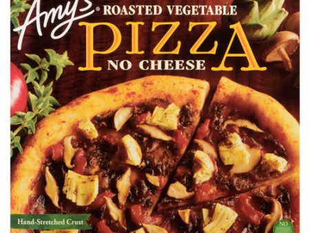 Amy s Vegan No Cheese Roasted Vegetable Pizza (340g) Fashion