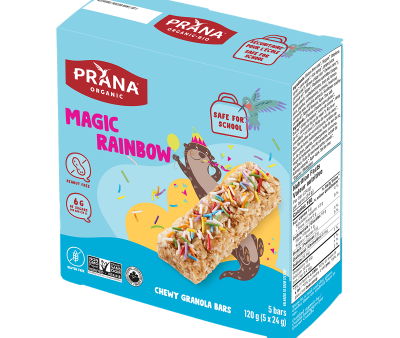 Prana Organic Magic Rainbow Chewy Granola Bars (5 Bars) on Sale