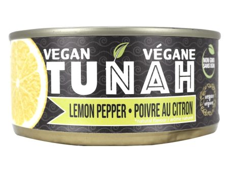 Tunah Vegan Simulated Lemon Pepper Tuna (150g) For Sale