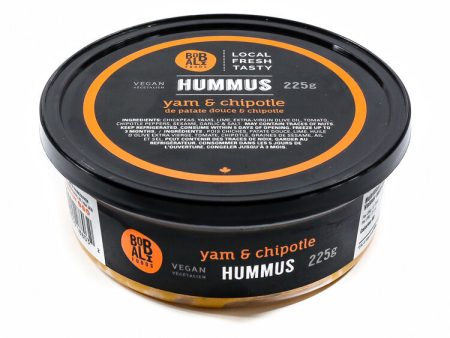 BobAli Hummus Yam & Chipotle (225g) on Sale