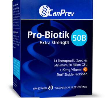 CanPrev Pro-Biotik - Extra Strength 50 Billion (60 Capsules) Hot on Sale