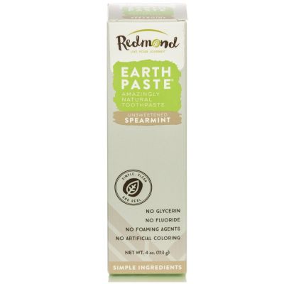 Earth Paste Spearmint Toothpaste - Unsweetened (113g) Supply