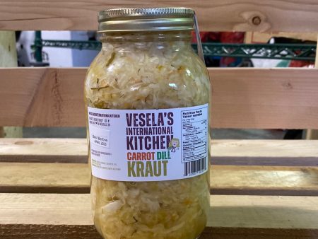 Vesela s Carrot Dill Kraut (1L) on Sale