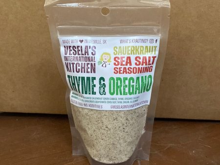 Vesela s Thyme & Oregano Kraut Sea Salt Seasoning Online