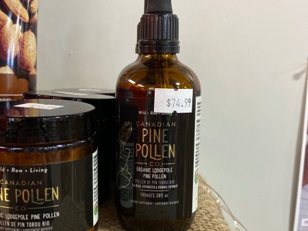 Canadian Pine Pollen Tincture - Lodgepole (100ml) Hot on Sale