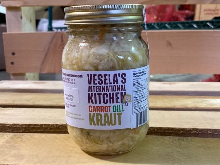 Vesela s Carrot Dill Kraut (500ml) Online now